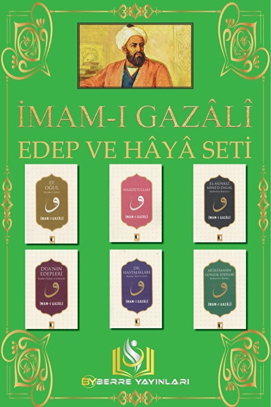 İMAM-I GAZALİ EDEP VE HAYA SETİ 6 KİTAP-BERRE YAYINLARI