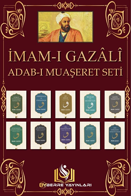 İMAM-I GAZALİ ADAB-I MUAŞERET SETİ 10 KİTAP-BERRE YAYINLARI