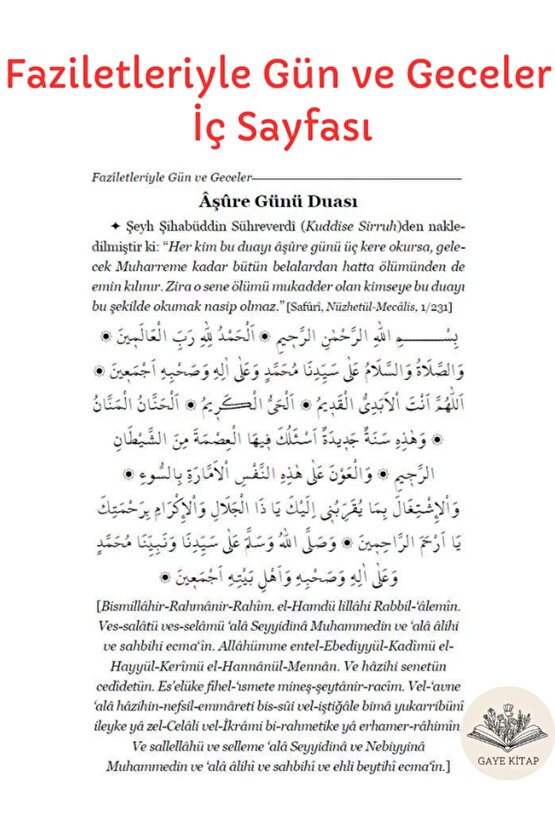 Her Anneye Lazım Ve Faziletleriyle Gün Ve Geceler 2li Set ( Ayraç Hediyeli! )