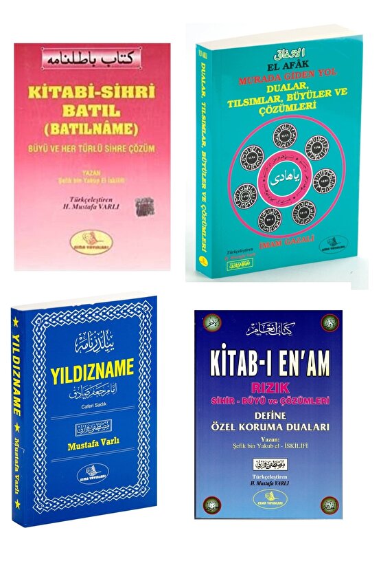 Havas Kitapları Seti 4 Kitap Karton Kapak