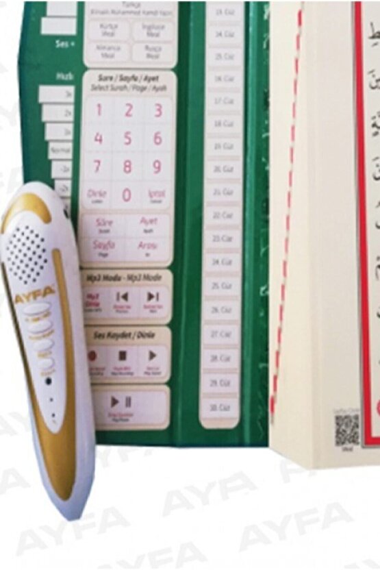 Kuran Okuyan Kalem Hediyeli Rahle Boy (20*28) Kuranı Kerim V 7.1 Bluetooth