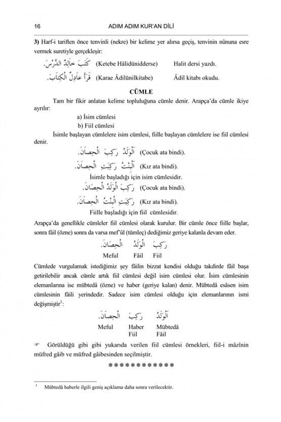 Adım Adım Kuran Dili - Necla Yasdıman