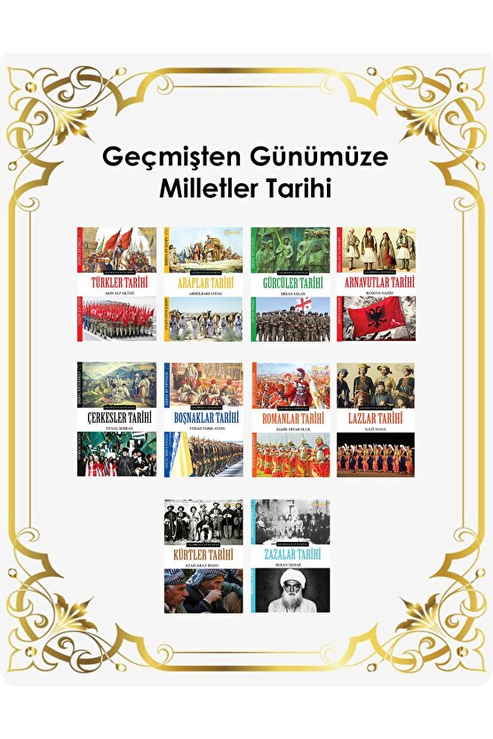 Milletler Tarihi 10 Kitaplık Set-festival