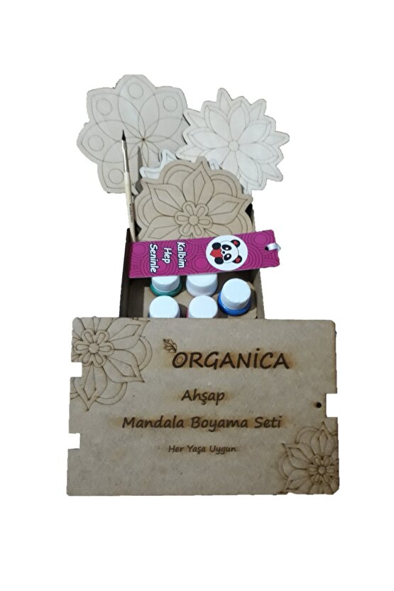 Yetenek Geliştiren Mandala Boyama Seti