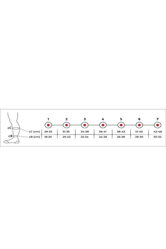 Varis Çorabı Orta Basınçlı Diz Altı Açık Burun