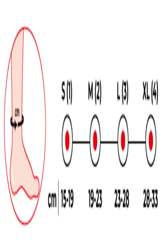Ref 844 Destekli Ayak Bilekliği Medium (M)