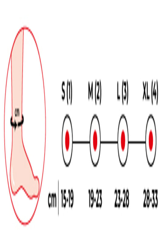 Ref 844 Destekli Ayak Bilekliği Medium (M)