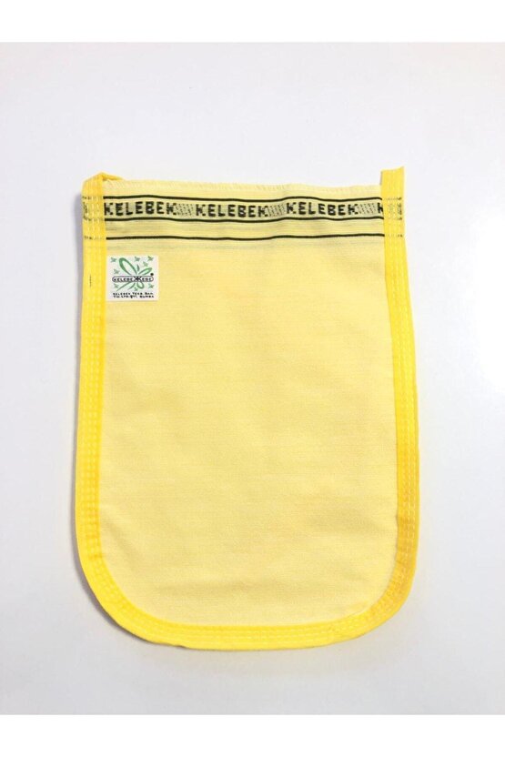 162 Ince Kelebek Hamam Ve Banyo Kesesi (Sarı)