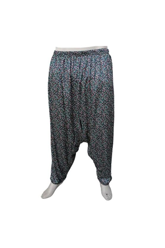 Bayan Şalvar Çiçekli Şalvar Desenli Bayan Şalvarı Şalvar I-2