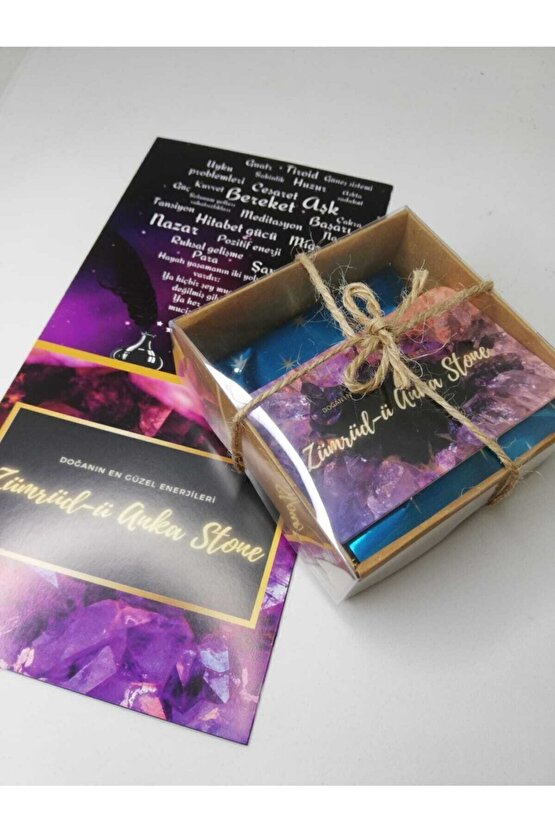 Başak Burcu Bilekliği Ametist, Akik, Aventurin, Lapis Lazuli, Dumanlı Kuvars, Sitrin, Amazonit