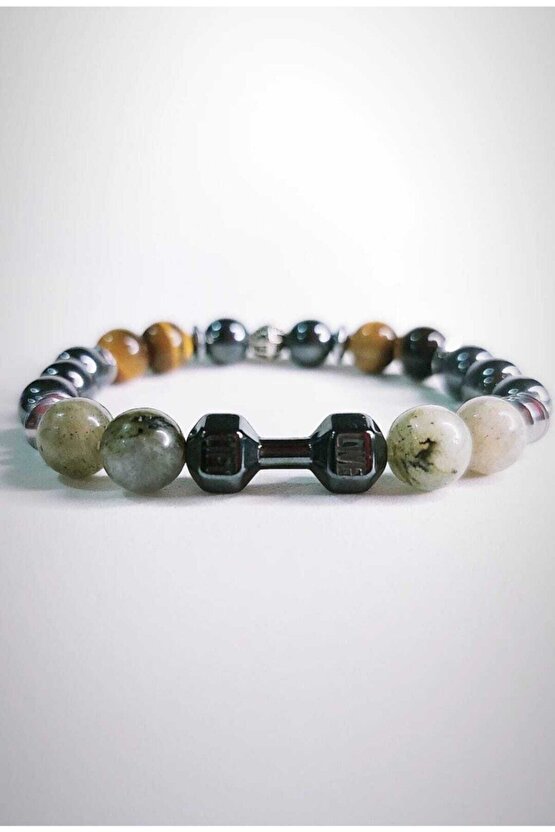 Doğaltaş Erkek Karizma Çekicilik Tılsım Bilekliği