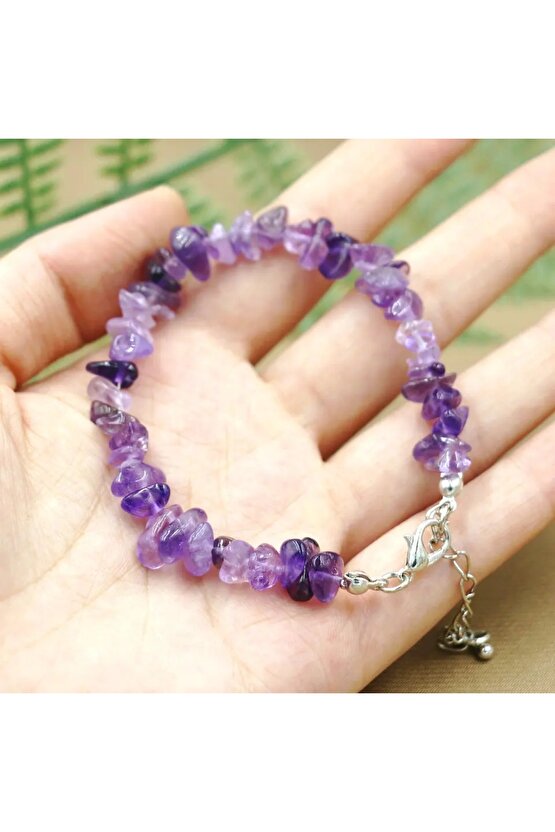 ametis kırık taş bileklik