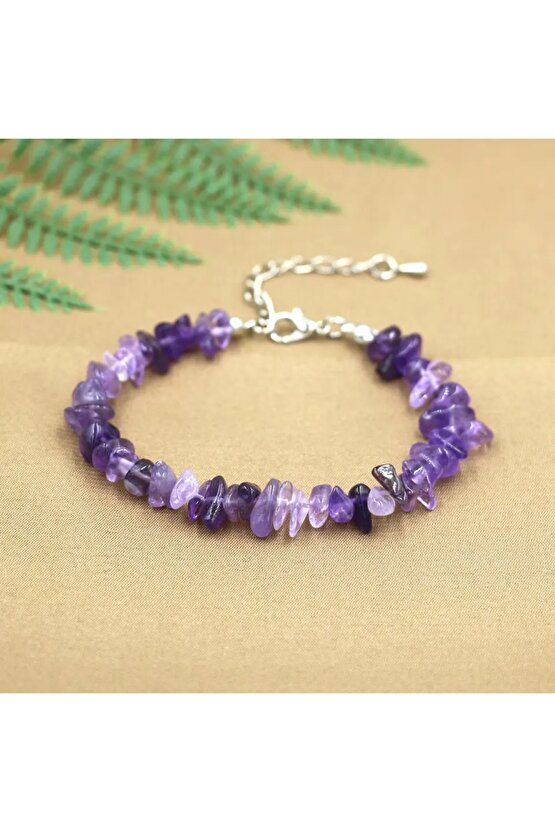 ametis kırık taş bileklik