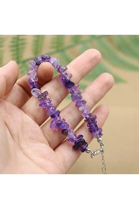 ametis kırık taş bileklik