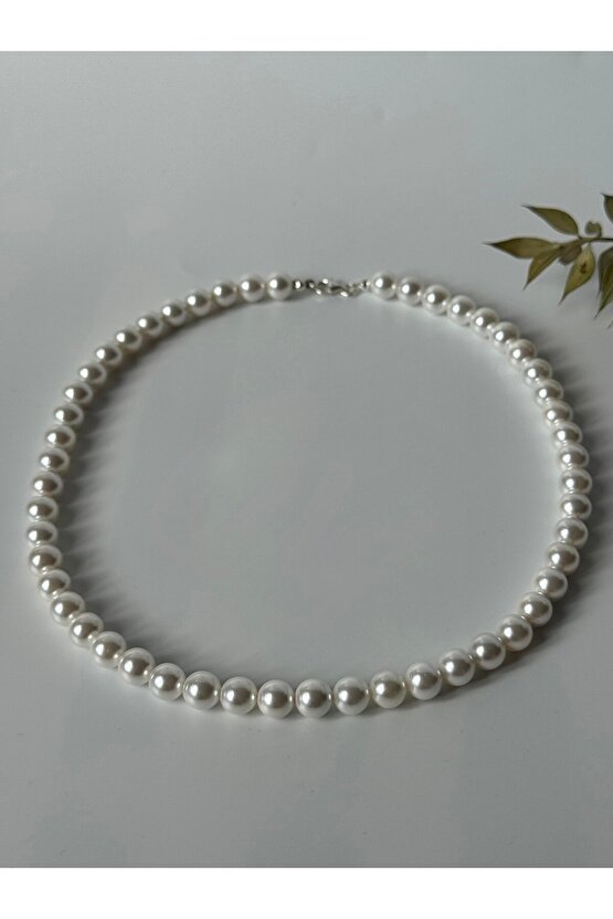 Mayorka İnci Gümüş Kolye