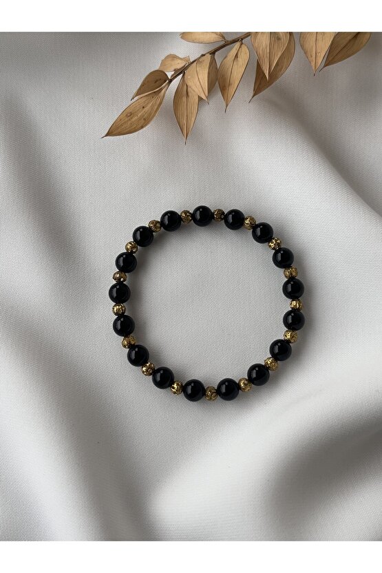 Doğal Onıx Taşlı Bileklik