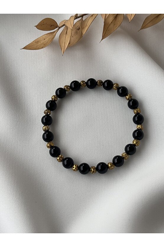 Doğal Onıx Taşlı Bileklik