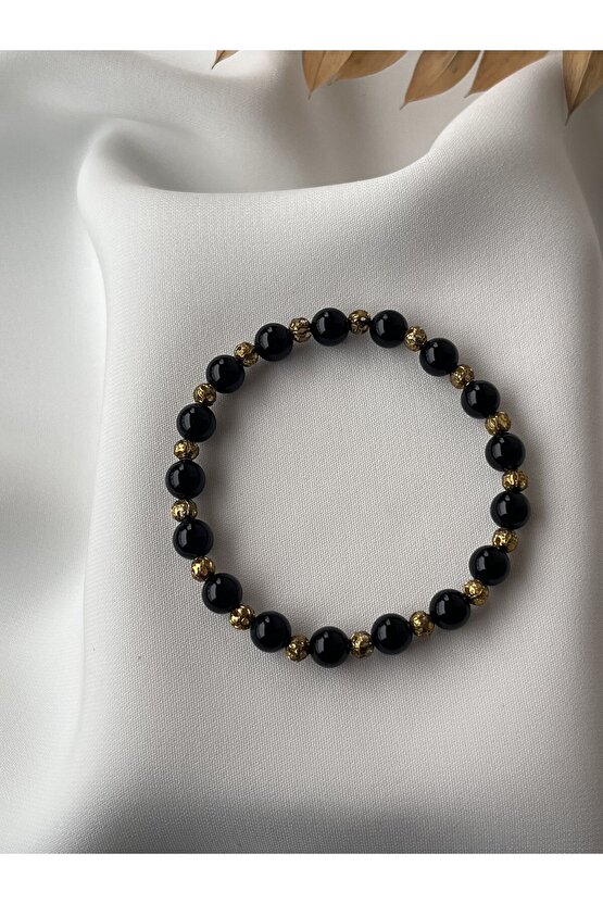 Doğal Onıx Taşlı Bileklik