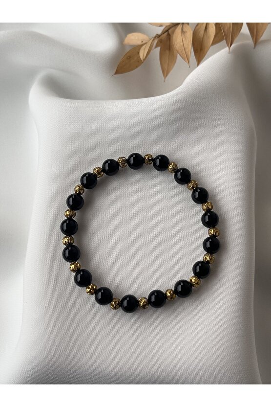 Doğal Onıx Taşlı Bileklik