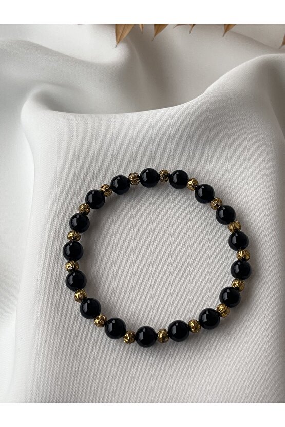 Doğal Onıx Taşlı Bileklik