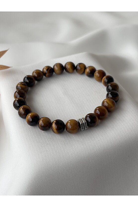 Doğal Kaplangözü & Onıx Taşlı Bileklik