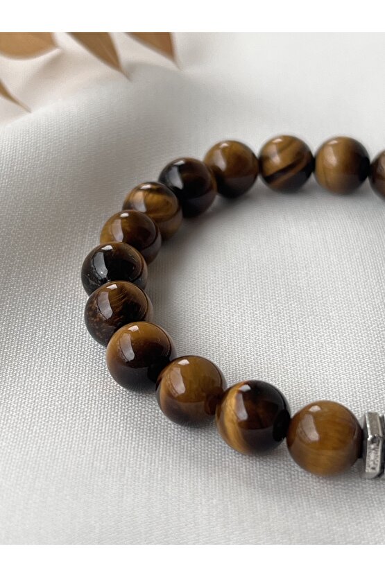 Doğal Kaplangözü & Onıx Taşlı Bileklik