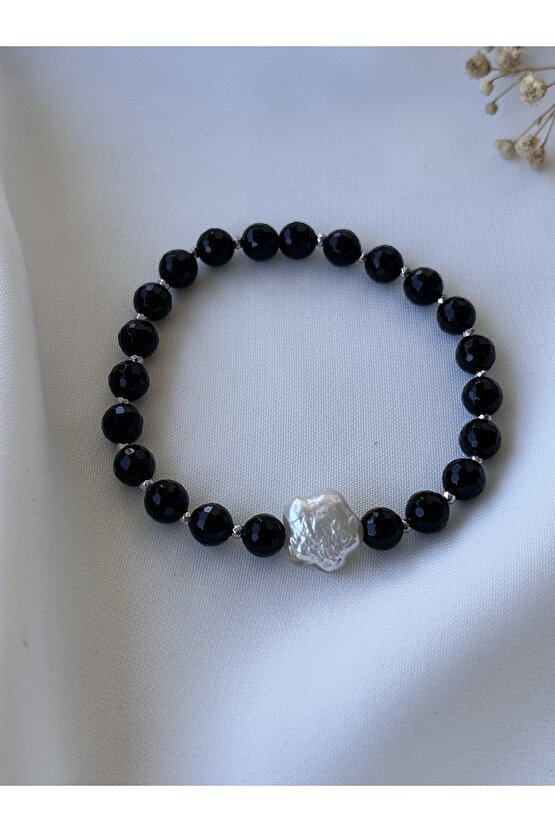 Onix Inci Doğal Taş Bileklik