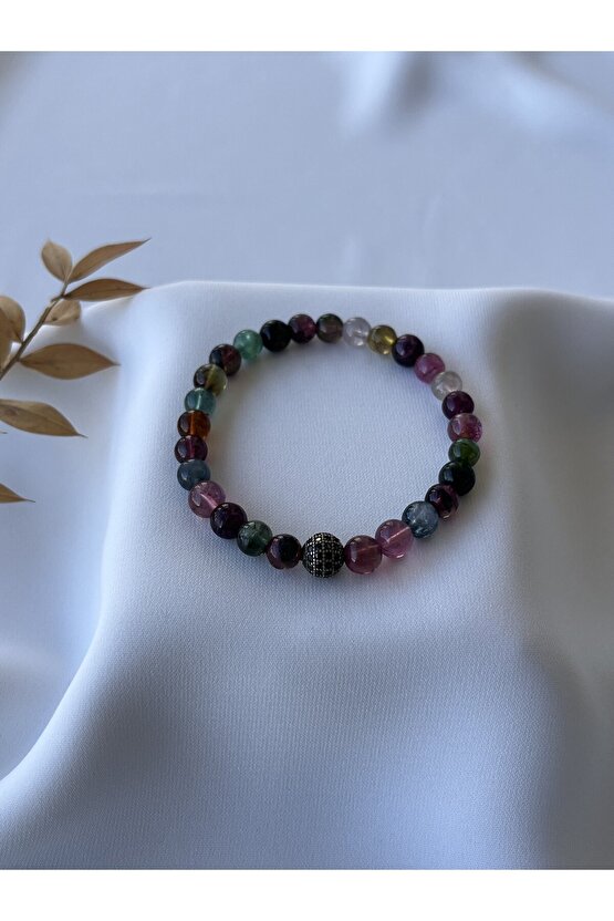 Orijinal Turmalin Doğal Taşlı Bileklik