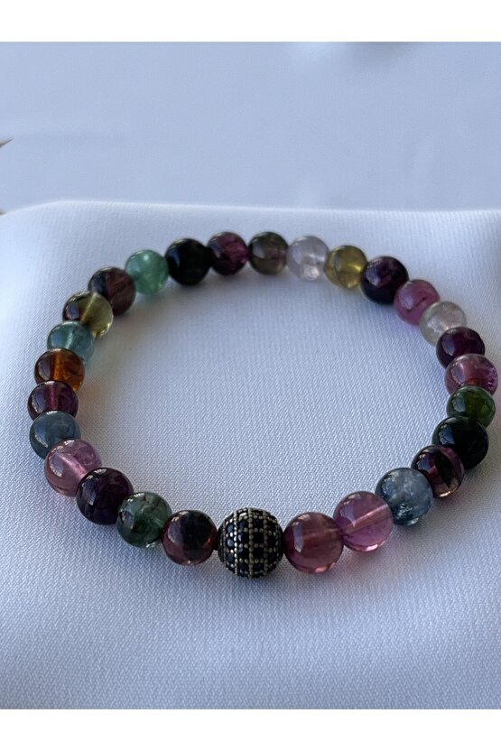 Orijinal Turmalin Doğal Taşlı Bileklik