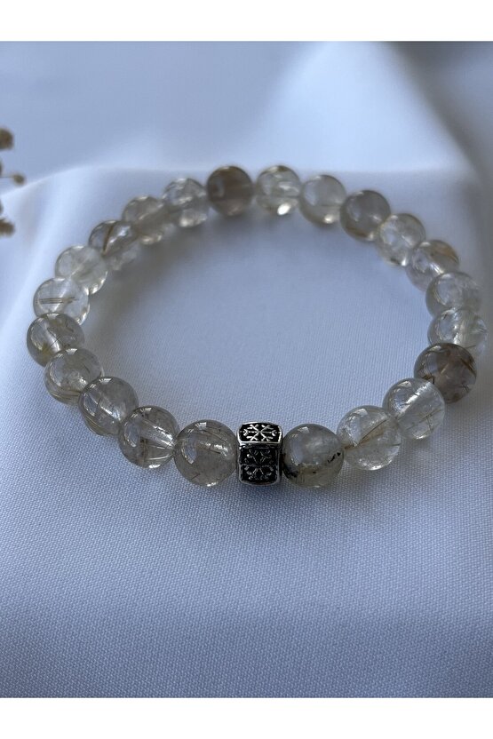 Golden Rutilated Quartz Bileklik