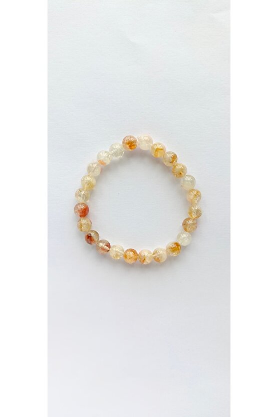 Sitrin Doğaltaş Bileklik