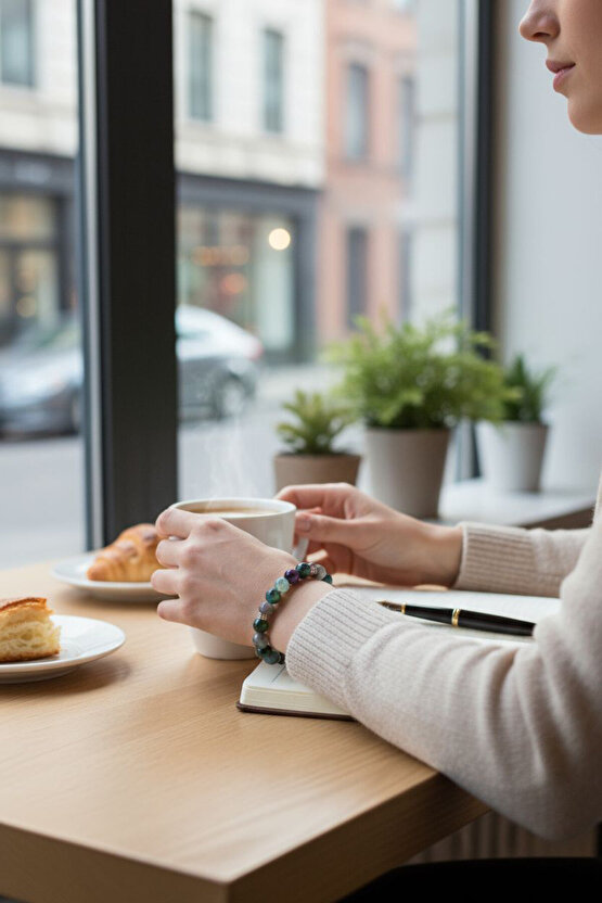 Florit Doğaltaş Bileklik