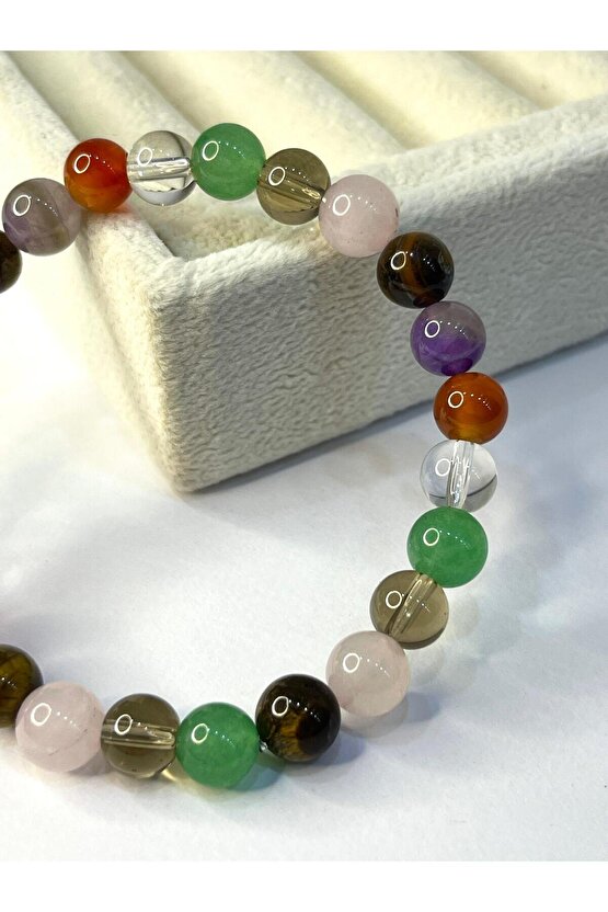 7 Çakra Doğal Taş Bileklik ( Meditasyon ve Spiritüel Enerji )