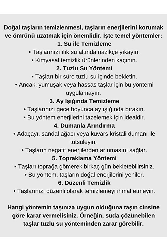 7 Çakra Doğal Taş Bileklik ( Meditasyon ve Spiritüel Enerji )