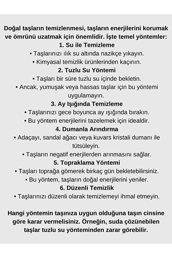 7 Çakra Doğal Taş Bileklik ( Meditasyon ve Spiritüel Enerji )