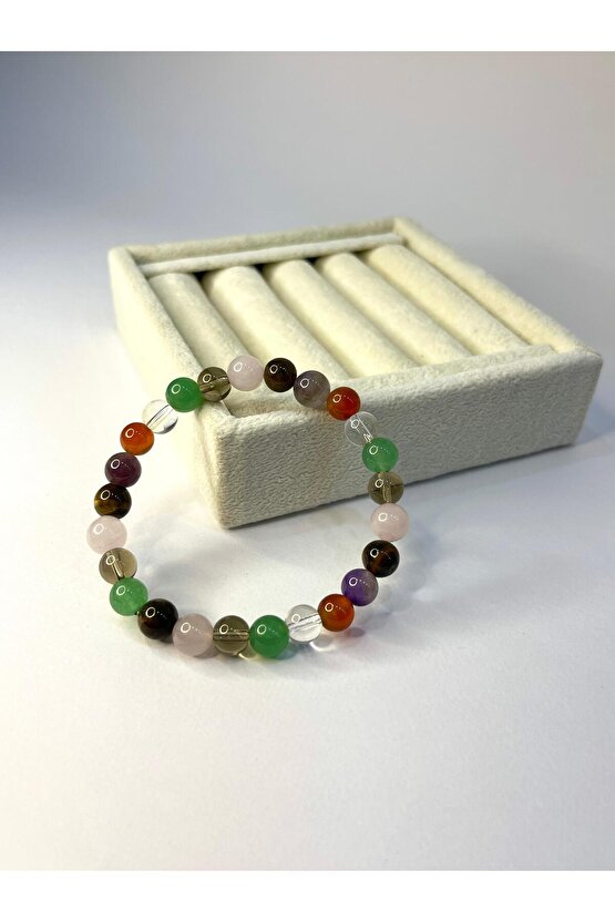 7 Çakra Doğal Taş Bileklik ( Meditasyon ve Spiritüel Enerji )