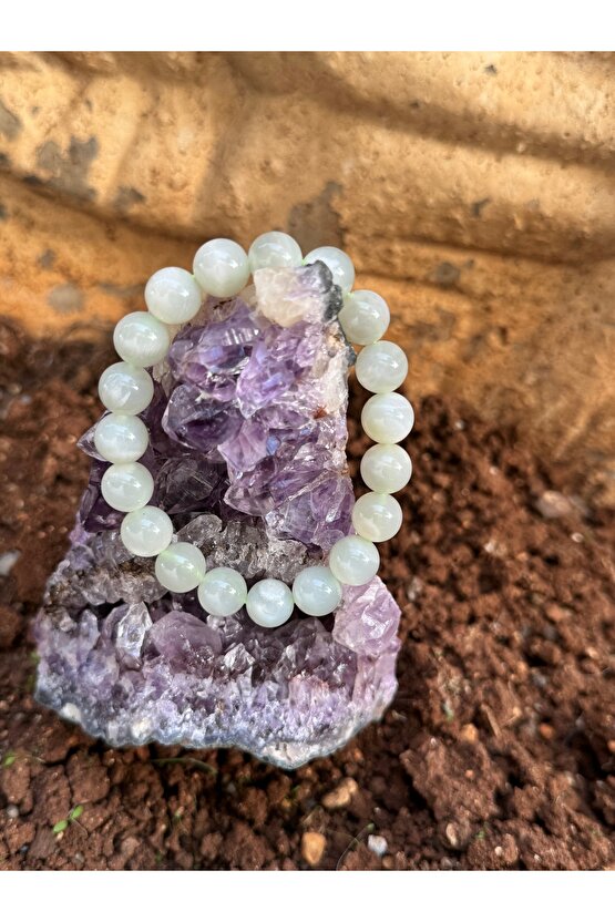 Yeşil Ay Taşı Bileklik