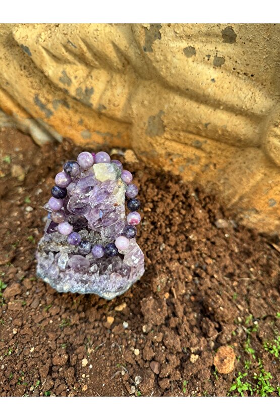 Mor Şugulit Bileklik