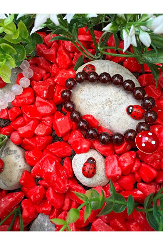 Lal(Garnet) Taşı Bileklik