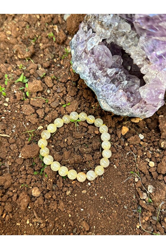 ALTIN RUTİL KUVARS BİLEKLİK