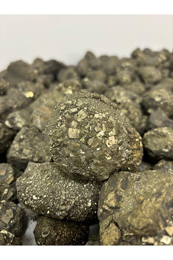 AA kalite Büyük Pirit Doğaltaş Zenginlik Taşı