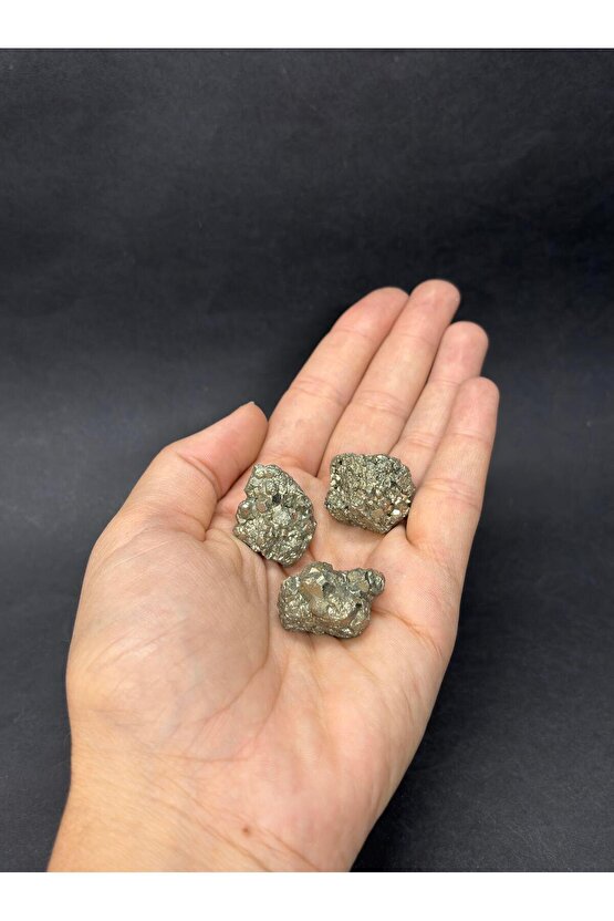 PERU PİRİT DOĞALTAŞ 3 ADET