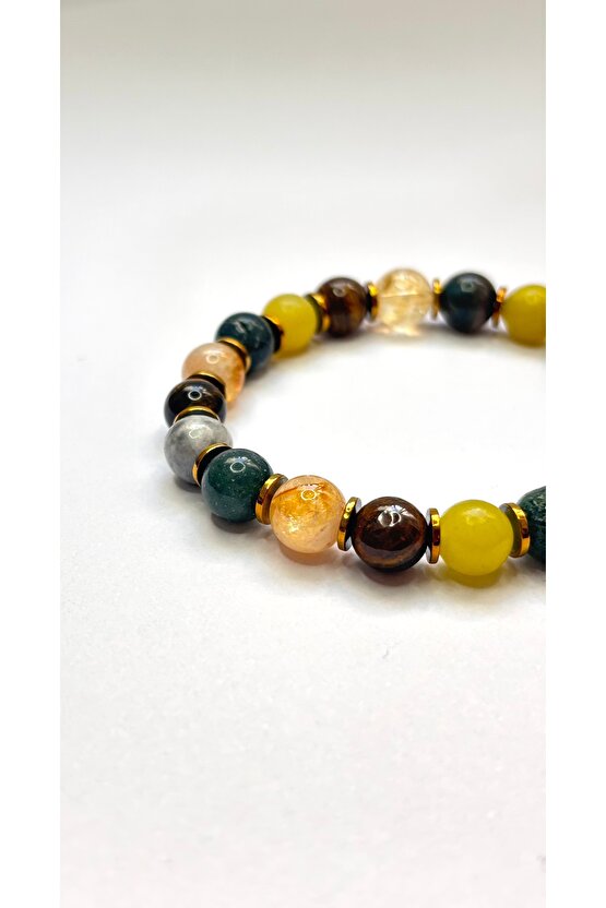 İkizler burcu doğaltaş bileklik. Sertifikalı Orjinal doğaltaş