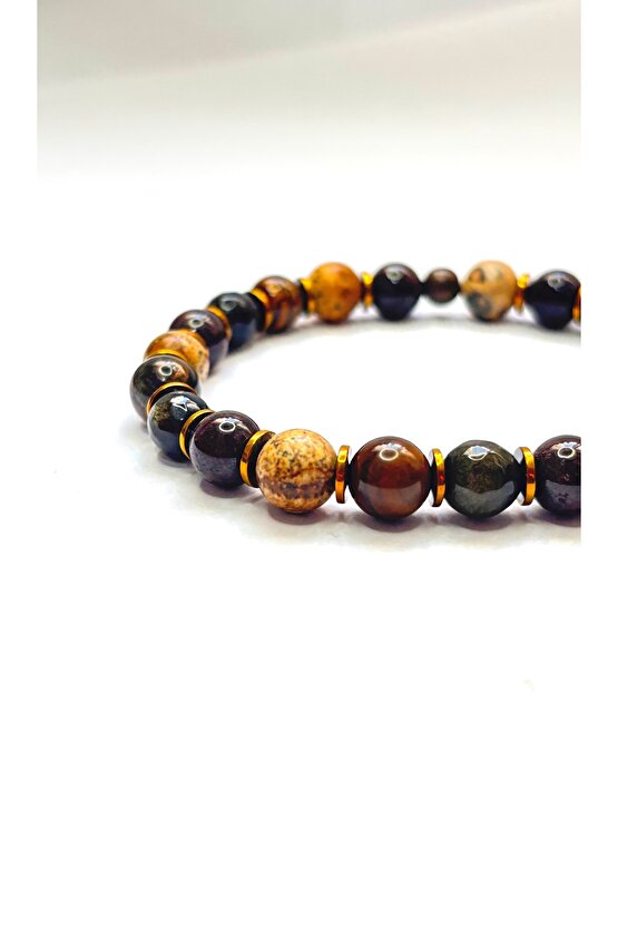 Akrep burcu doğaltaş bileklik . Sertifikalı Orjinal doğaltaş