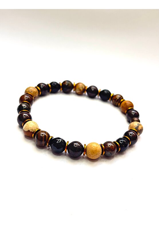 Akrep burcu doğaltaş bileklik . Sertifikalı Orjinal doğaltaş