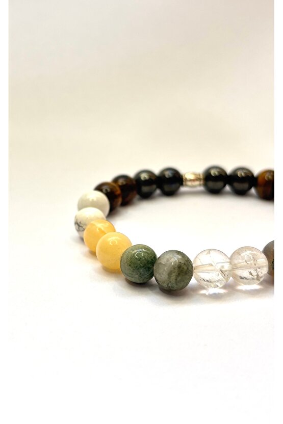 Öğrenci bilekliği . Sertifikalı Orjinal doğaltaş