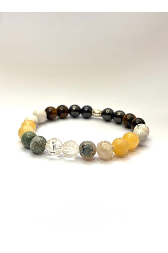 Öğrenci bilekliği . Sertifikalı Orjinal doğaltaş