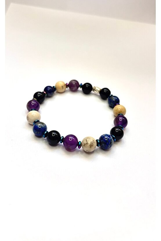 Oğlak burcu doğaltaş bileklik. Sertifikalı Orjinal doğaltaş