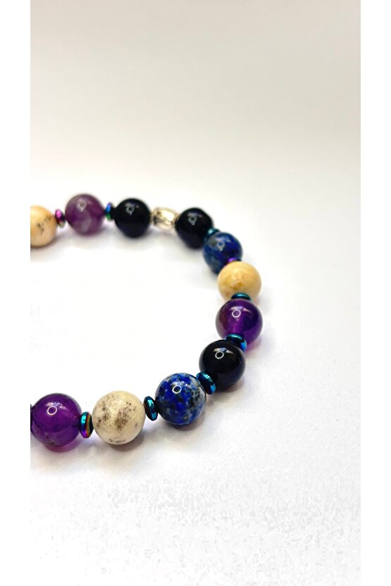 Oğlak burcu doğaltaş bileklik. Sertifikalı Orjinal doğaltaş