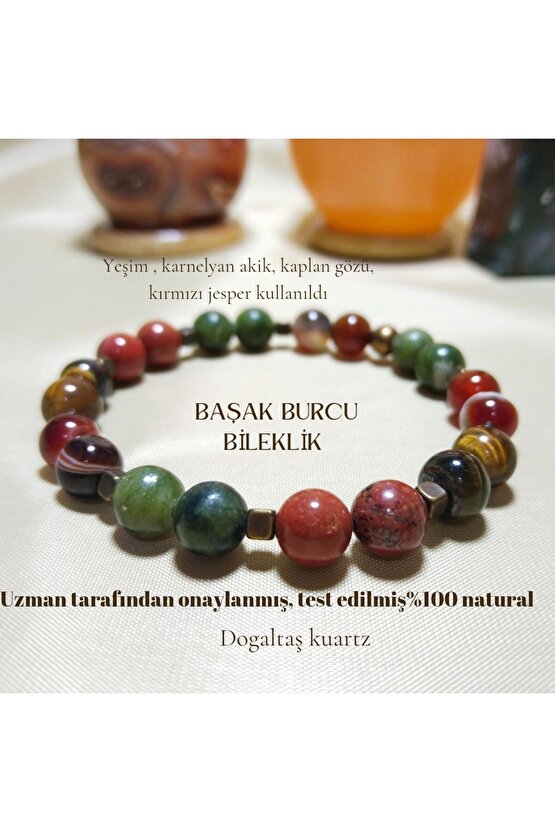 Başak Burcu Bileklik. Uzman Tarafından Onaylanmış Test Edilmiştir